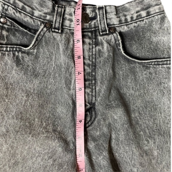 Vintage Levi’s 900 Series Gray Acid Wash Jeans | High Waist Tapered | Rare Sz 5 - Picture 6 of 15